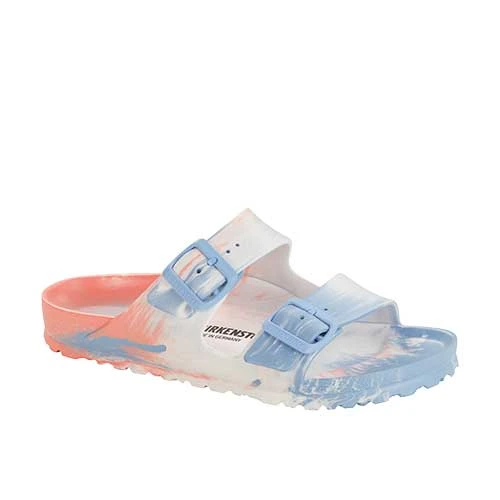 Birkenstock Shoes Arizona EVA Sandal - Multi Coral Peach- Medium/Narrow 1 Birkenstock Shoes Arizona EVA Sandal - Multi Coral Peach- Medium/Narrow