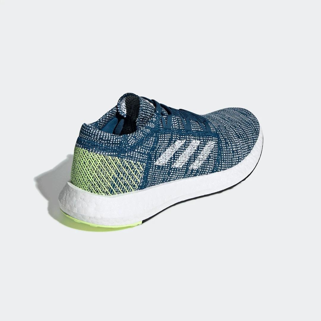 Adidas Men's Pureboost GO Running Shoes - Legend Marine/Res Yellow 4 Adidas Men's Pureboost GO Running Shoes - Legend Marine/Res Yellow