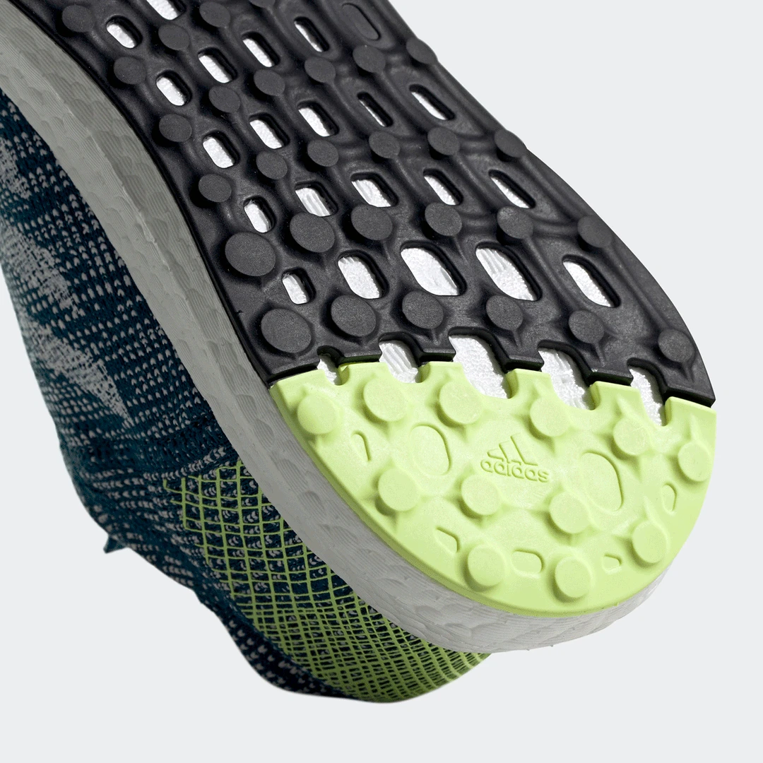 Adidas Men's Pureboost GO Running Shoes - Legend Marine/Res Yellow 9 Adidas Men's Pureboost GO Running Shoes - Legend Marine/Res Yellow