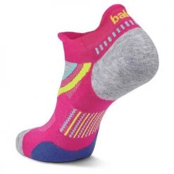 Balega Unisex UltraGlide No Show Socks - Electric Pink/Midgrey
