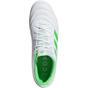 Adidas Copa 19.3 Firm Ground Cleat - White/Solar Lime 2 Adidas Copa 19.3 Firm Ground Cleat - White/Solar Lime