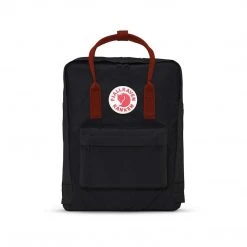 Fjällräven Kanken Backpack - Black/Ox Red