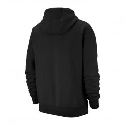Apparel Men's Nike Sportswear Club Fleece Pullover Hoodie - Black/Black/White