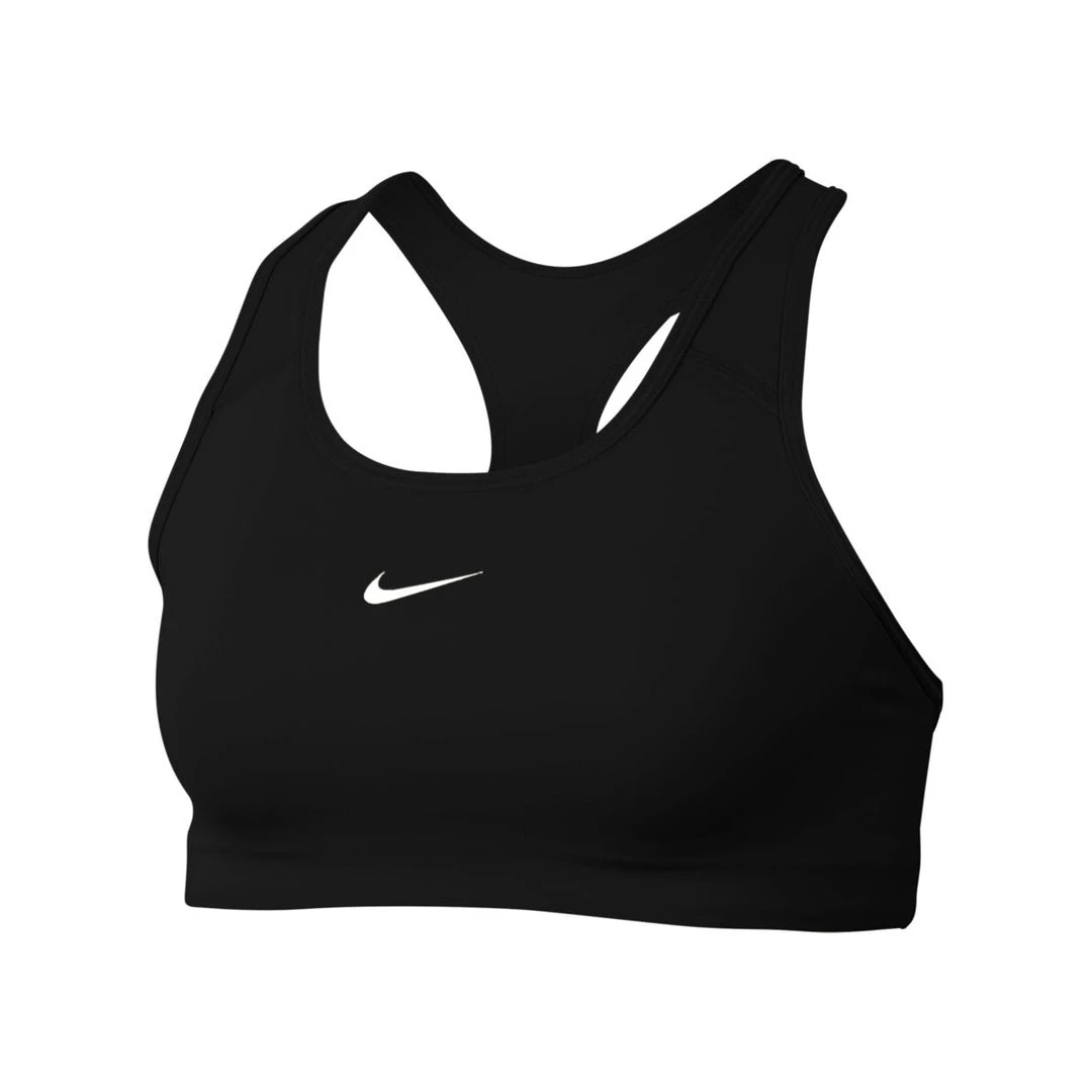 Women's Nike Swoosh Sports Bra - Black Bras 1 Women's Nike Swoosh Sports Bra - Black Bras