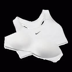 Women's Nike Swoosh Medium-Support Padded Bra - White/Black Bras 13 Women's Nike Swoosh Medium-Support Padded Bra - White/Black Bras