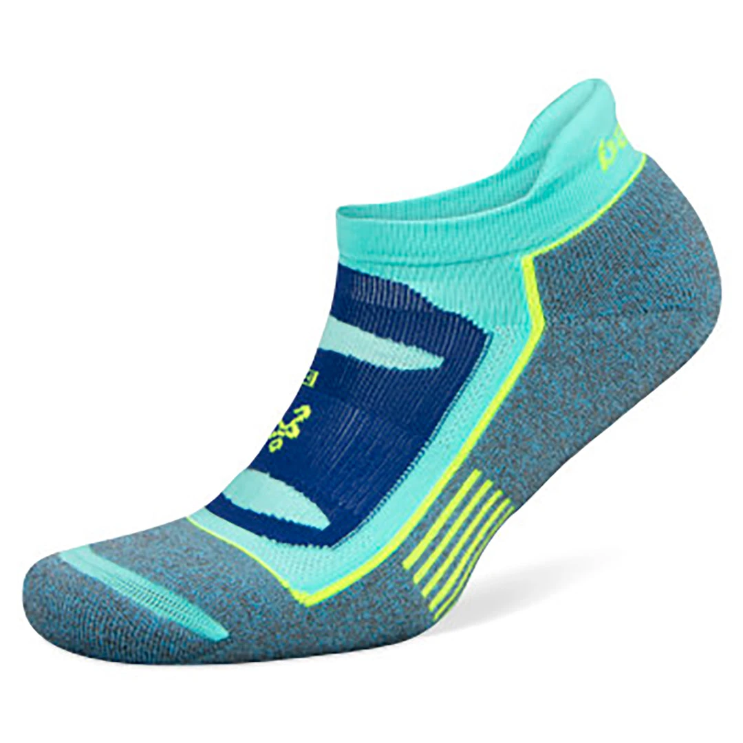 Balega Unisex Blister Resist No Show Running Socks - Blue/Aqua 1 Balega Unisex Blister Resist No Show Running Socks - Blue/Aqua