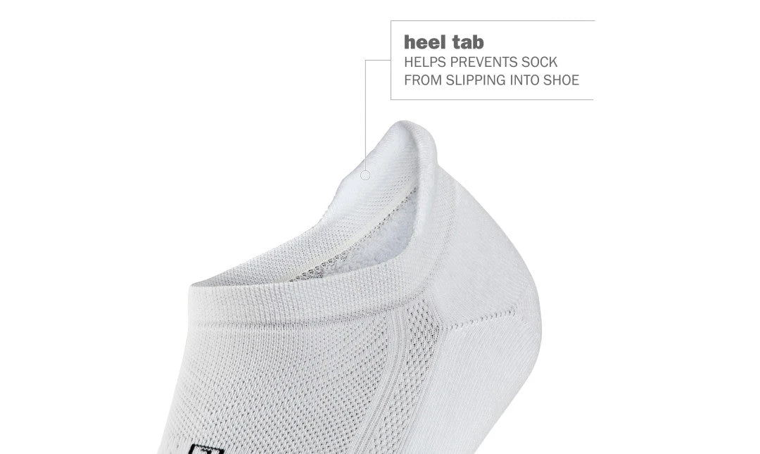 Balega Unisex Hidden Comfort No Show Socks - White 2 Balega Unisex Hidden Comfort No Show Socks - White