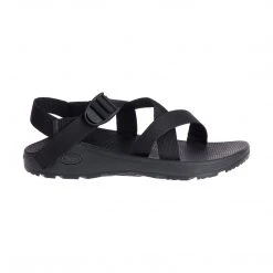 Chaco Men's Z Cloud Sandal - Solid Black- Wide (2E)