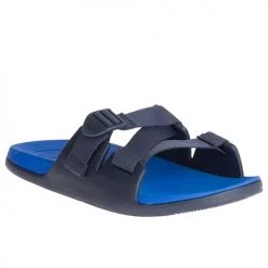 Chaco Men's Chillos Slide- Active Blue- Regular (B)