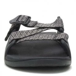 Chaco Shoes Men's Chillos Slide - Fret Black - Regular (D)