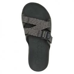 Chaco Shoes Men's Chillos Slide - Fret Black - Regular (D)