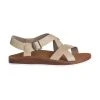 Chaco Women's Wayfarer Leather Sandal - Tan- Regular (B) Shoes