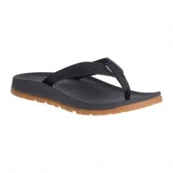Chaco Women's Lowdown Flip - Black- Regular (B) Shoes