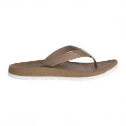 Chaco Shoes Women's Lowdown Flip - Otter- Regular (B)