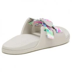 Chaco Shoes Women's Chillos Slide - Light Tie Dye- Regular (B)