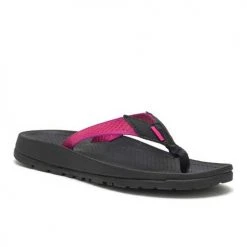 Chaco Women's Lowdown Flip Sandal -Score Fuchsia- Regular (B) Shoes
