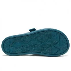 Chaco Women's Chillos Slide - Ocean Blue- Regular (B) Shoes