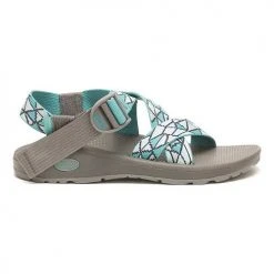 Chaco Women's Mega Z Cloud Sandal- Crust Porcelain- Regular (B) Shoes
