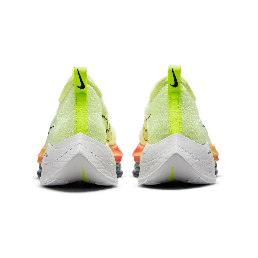 Nike Men's Air Zoom Alphafly Next% Racing Shoe - Barely Volt/Black/Hyper Orange - Regular (D) Shoes 4 Nike Men's Air Zoom Alphafly Next% Racing Shoe - Barely Volt/Black/Hyper Orange - Regular (D) Shoes