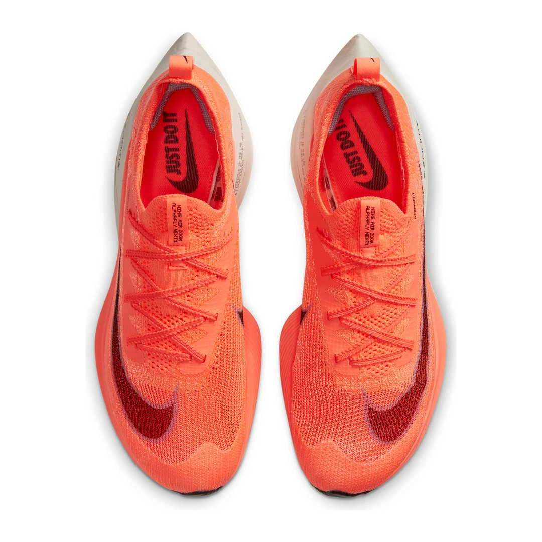 Nike Men's Air Zoom Alphafly Next% Racing Shoe - Bright Mango/Citron Pulse - Regular (D) 5 Nike Men's Air Zoom Alphafly Next% Racing Shoe - Bright Mango/Citron Pulse - Regular (D)