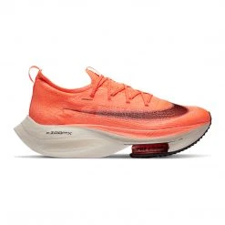 Nike Men's Air Zoom Alphafly Next% Racing Shoe - Bright Mango/Citron Pulse - Regular (D)