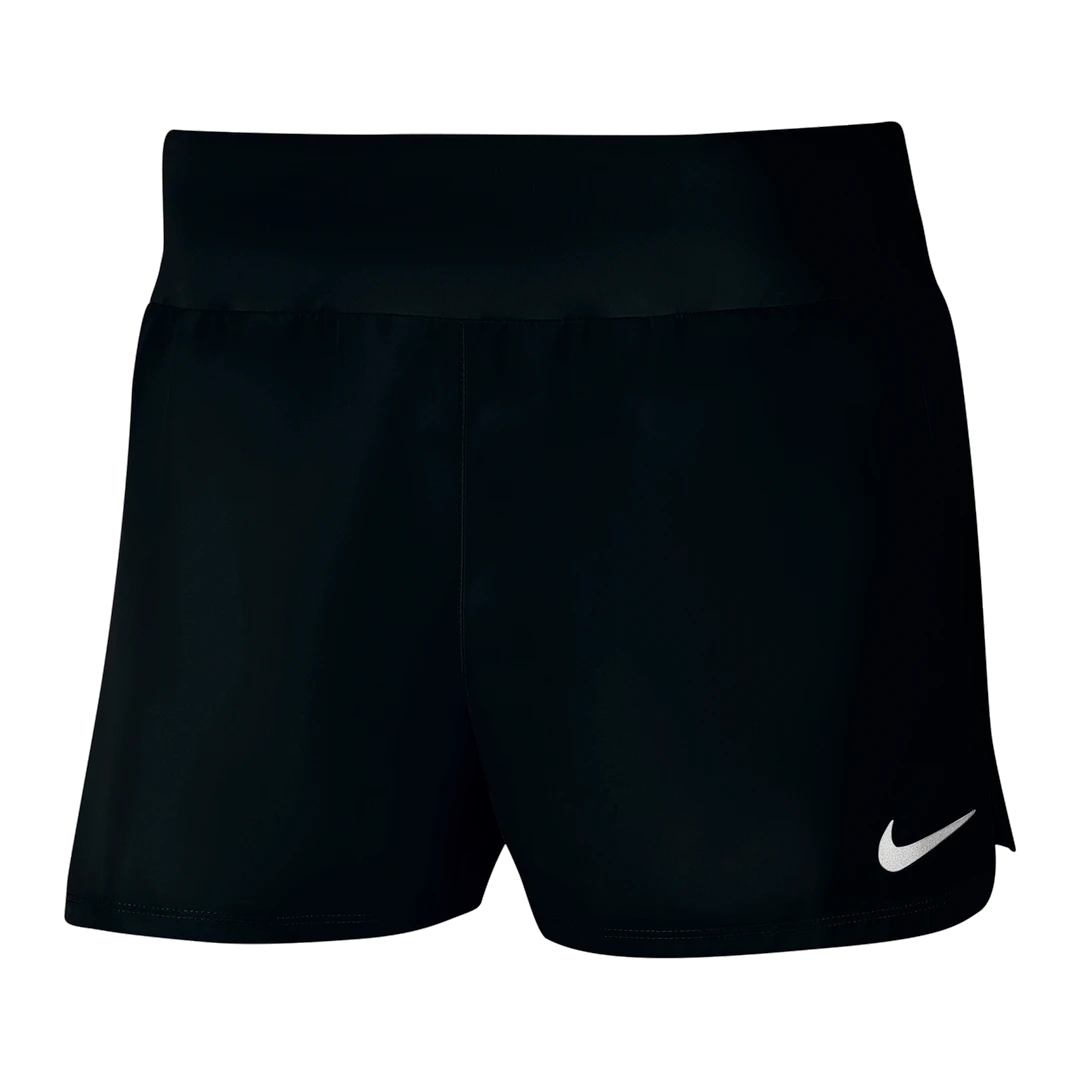Women's Nike Shorts - Black/Reflective Silver Bottoms 1 Women's Nike Shorts - Black/Reflective Silver Bottoms