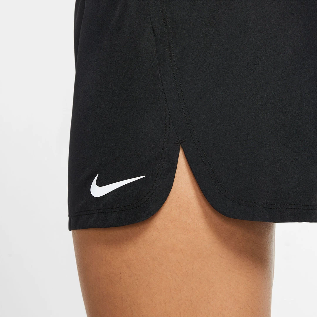 Women's Nike Shorts - Black/Reflective Silver Bottoms 6 Women's Nike Shorts - Black/Reflective Silver Bottoms
