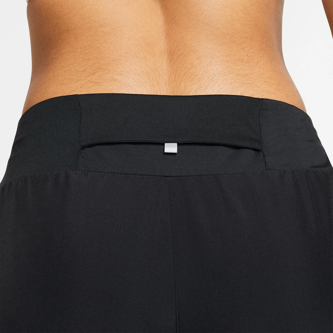 Women's Nike Shorts - Black/Reflective Silver Bottoms 8 Women's Nike Shorts - Black/Reflective Silver Bottoms