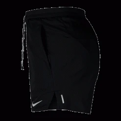 Men's Nike Flex Stride Short - Black/Reflective Silver Bottoms