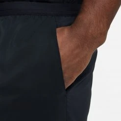 Men's Nike Flex Stride Short - Black/Reflective Silver Bottoms