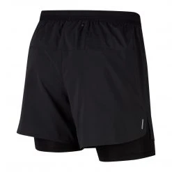 Nike Men's Flex Stride 5" 2-in-1 Short - Black/Reflective Silver Apparel 5 Nike Men's Flex Stride 5
