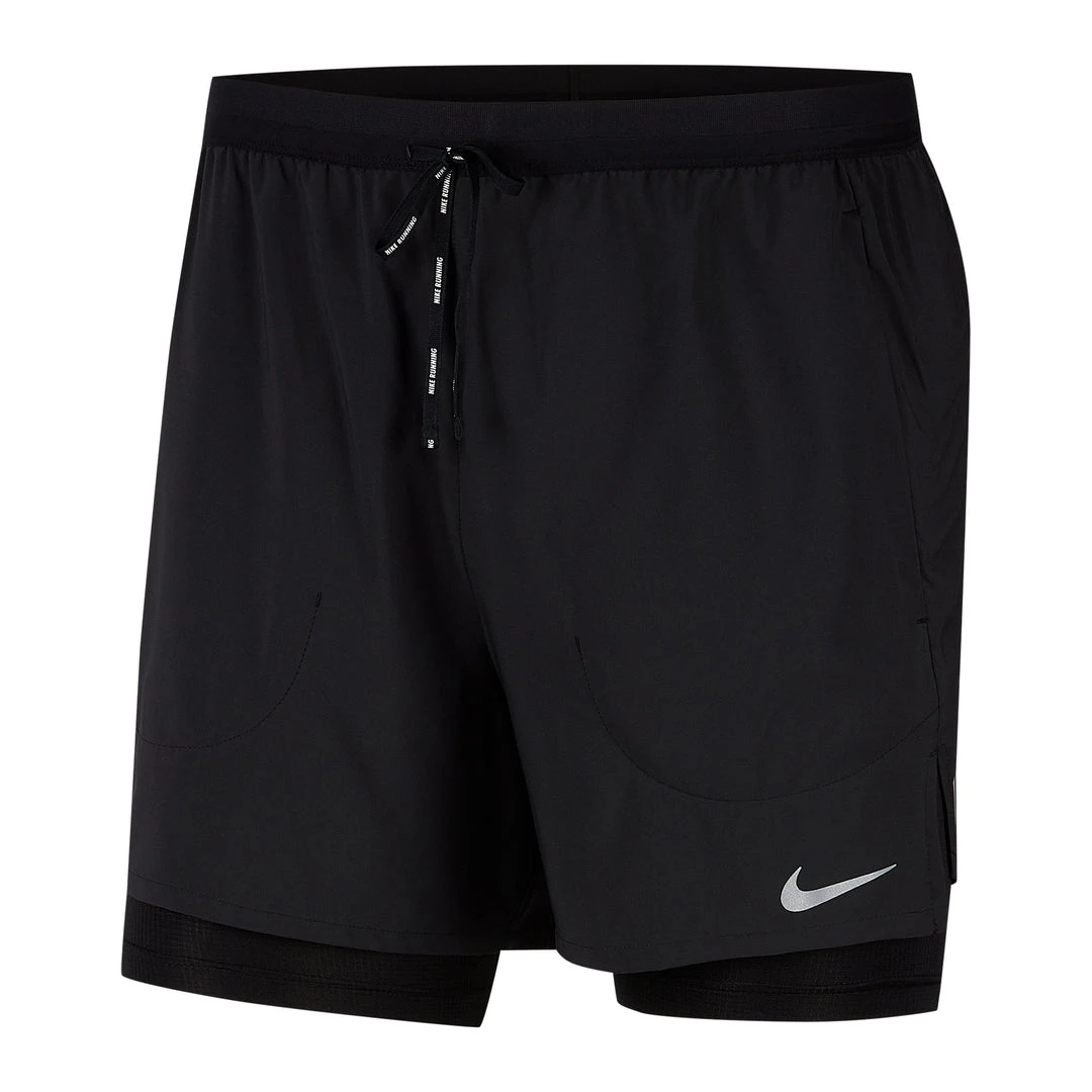 Nike Men's Flex Stride 5" 2-in-1 Short - Black/Reflective Silver Apparel 1 Nike Men's Flex Stride 5" 2-in-1 Short - Black/Reflective Silver Apparel