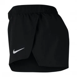 Nike Men's Fast 2" Running Short - Black/Reflective Silver Apparel