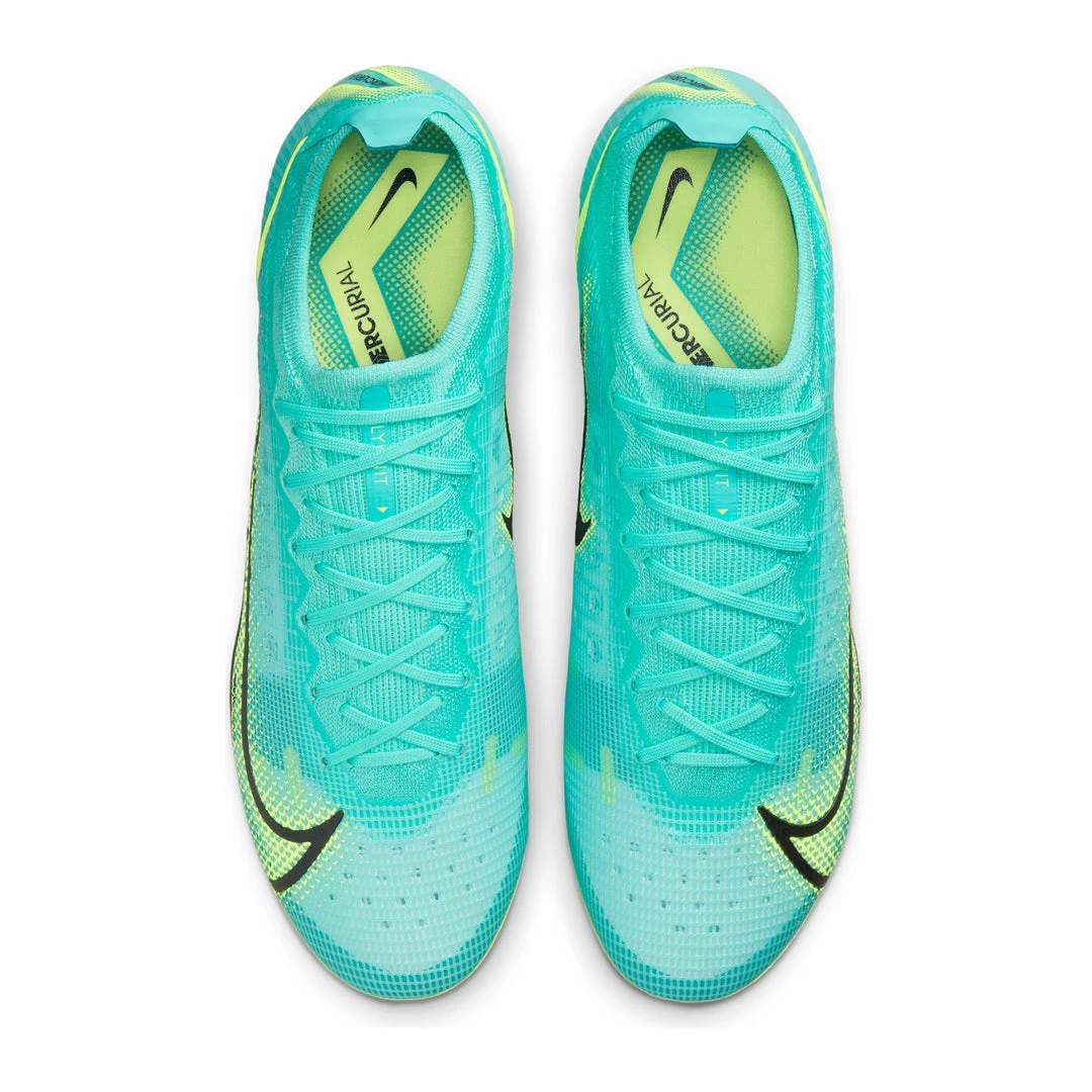 Unisex Nike Mercurial Vapor 14 Elite Firm Ground Soccer Shoe - Dynamic Turq/Lime Glow 6 Unisex Nike Mercurial Vapor 14 Elite Firm Ground Soccer Shoe - Dynamic Turq/Lime Glow