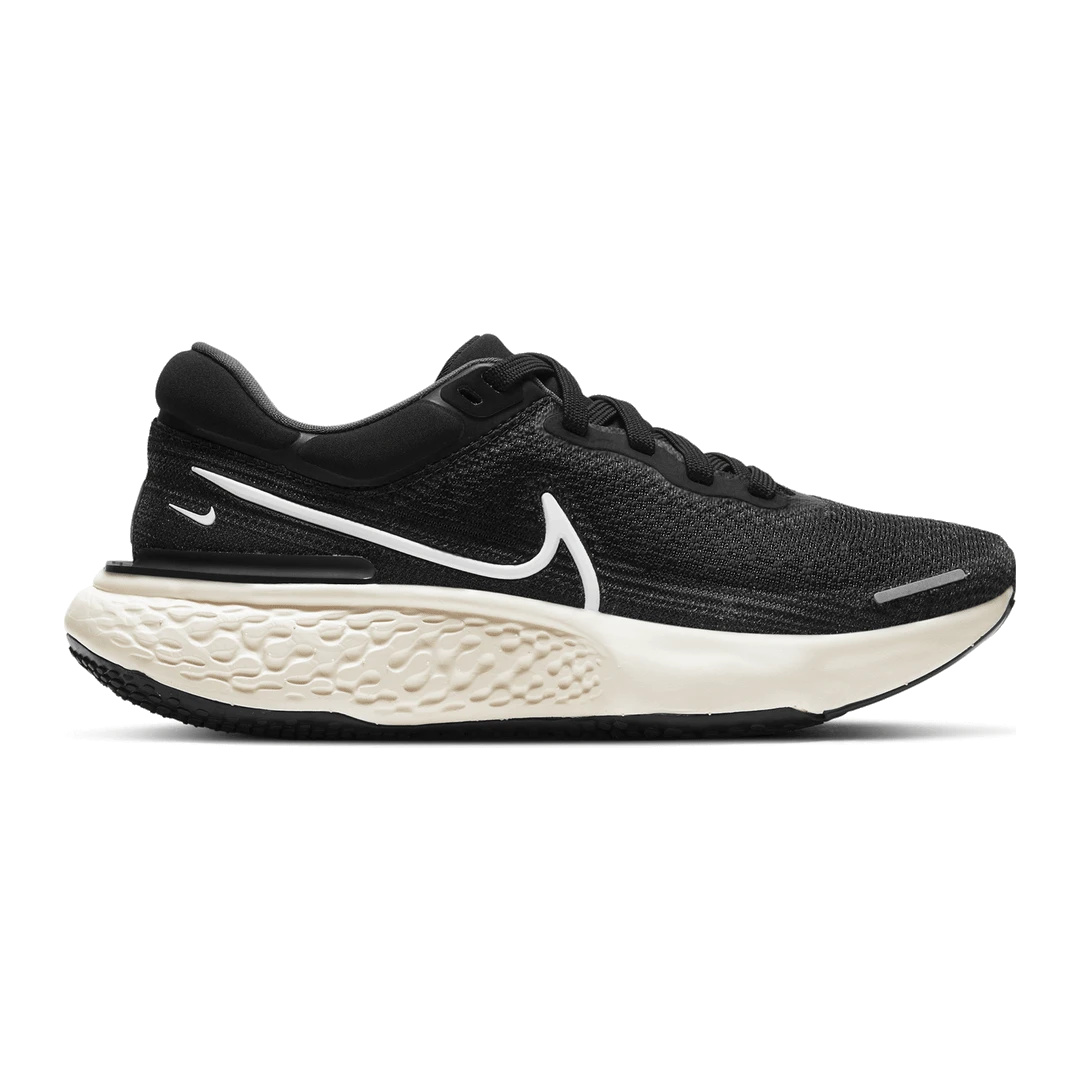 Nike Women's ZoomX Invincible Run Flyknit Running Shoe - Black/White/Iron Grey - Regular (B) 1 Nike Women's ZoomX Invincible Run Flyknit Running Shoe - Black/White/Iron Grey - Regular (B)