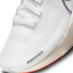 Nike Women's ZoomX Invincible Run Flyknit Running Shoe - White/Metallic Silver/Bright Mango - Regular (B) Shoes 15 Nike Women's ZoomX Invincible Run Flyknit Running Shoe - White/Metallic Silver/Bright Mango - Regular (B) Shoes