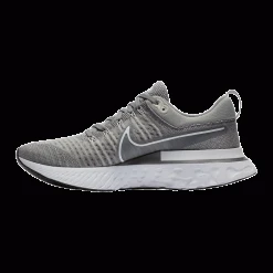 Nike Men's React Infinity Run 2 Running Shoe - Particle Grey/White/Grey Fog/Black - Regular (D)