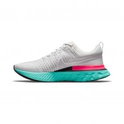 Nike Shoes Men's React Infinity Run FlyKnit 2 Running Shoe - Platinum Tint/White/Grey Fog - Regular (D)