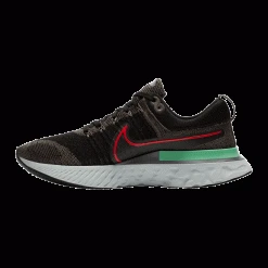 Nike Men's React Infinity Run 2 Running Shoe - Ridgerock/Chili Red/Black/Green Glow - Regular (D)