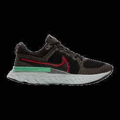 Nike Men's React Infinity Run 2 Running Shoe - Ridgerock/Chili Red/Black/Green Glow - Regular (D)