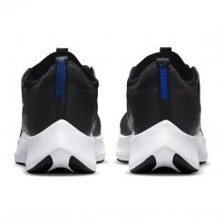 Men's Nike Zoom Fly 4 Running Shoe - Black/White/Anthracite/Racer Blue - Regular (D)