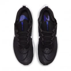 Men's Nike Zoom Fly 4 Running Shoe - Black/White/Anthracite/Racer Blue - Regular (D)