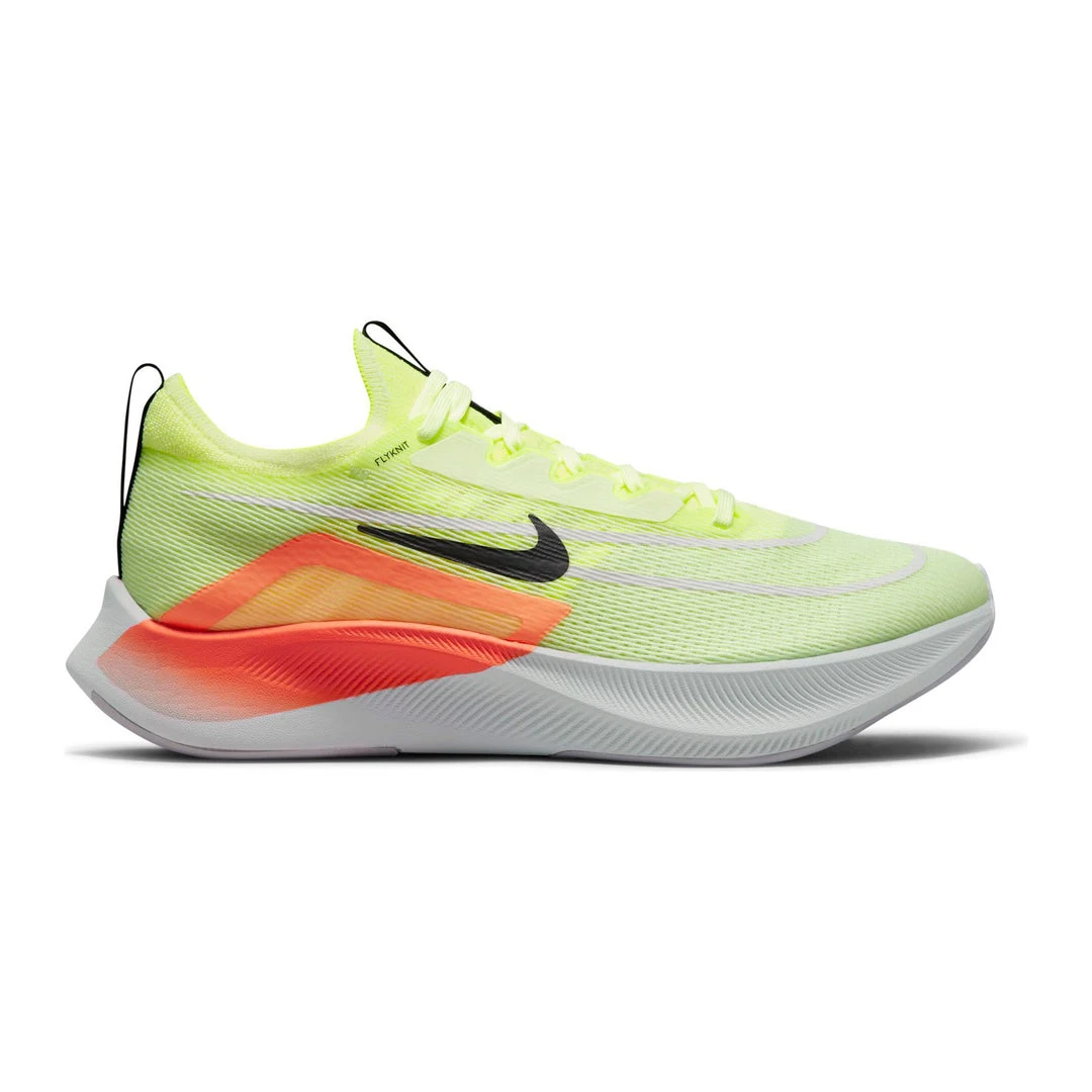 Shoes Men's Nike Zoom Fly 4 Running Shoe - Barely Volt/Black/Hyper Orange - Regular (D) 1 Shoes Men's Nike Zoom Fly 4 Running Shoe - Barely Volt/Black/Hyper Orange - Regular (D)