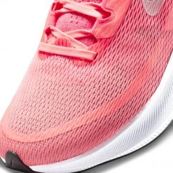 Women's Nike Zoom Fly 4 Running Shoe - Lava Glo/White/Racer Pink Black- Regular (B) Shoes