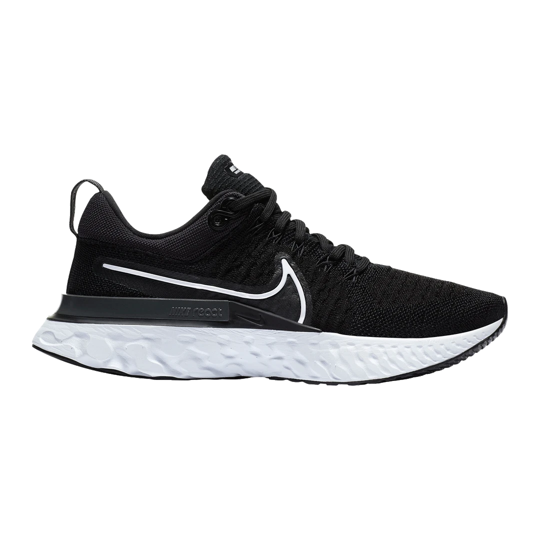 Nike Shoes Women's React Infinity Run 2 Running Shoe - Black/White/Iron Grey - Regular (B) 1 Nike Shoes Women's React Infinity Run 2 Running Shoe - Black/White/Iron Grey - Regular (B)