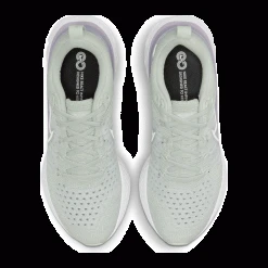 Nike Shoes Women's React Infinity Run 2 Running Shoe - White/Metallic Silver/Pure Platinum - Regular (B)