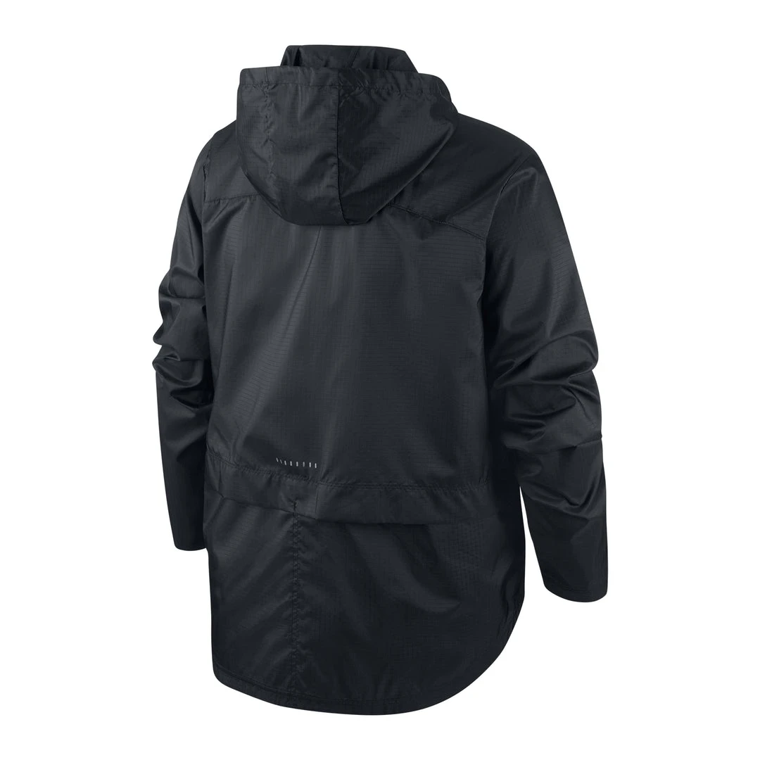 Women's Nike Essential Jacket - Black/Reflective Silver 2 Women's Nike Essential Jacket - Black/Reflective Silver
