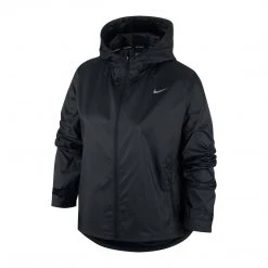 Women's Nike Essential Jacket - Black/Reflective Silver