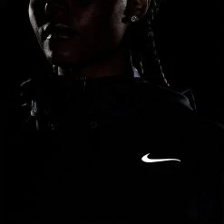 Women's Nike Essential Jacket - Black/Reflective Silver 25 Women's Nike Essential Jacket - Black/Reflective Silver