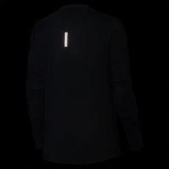 Women's Nike Element Crew - Black/Reflective Silver Tops